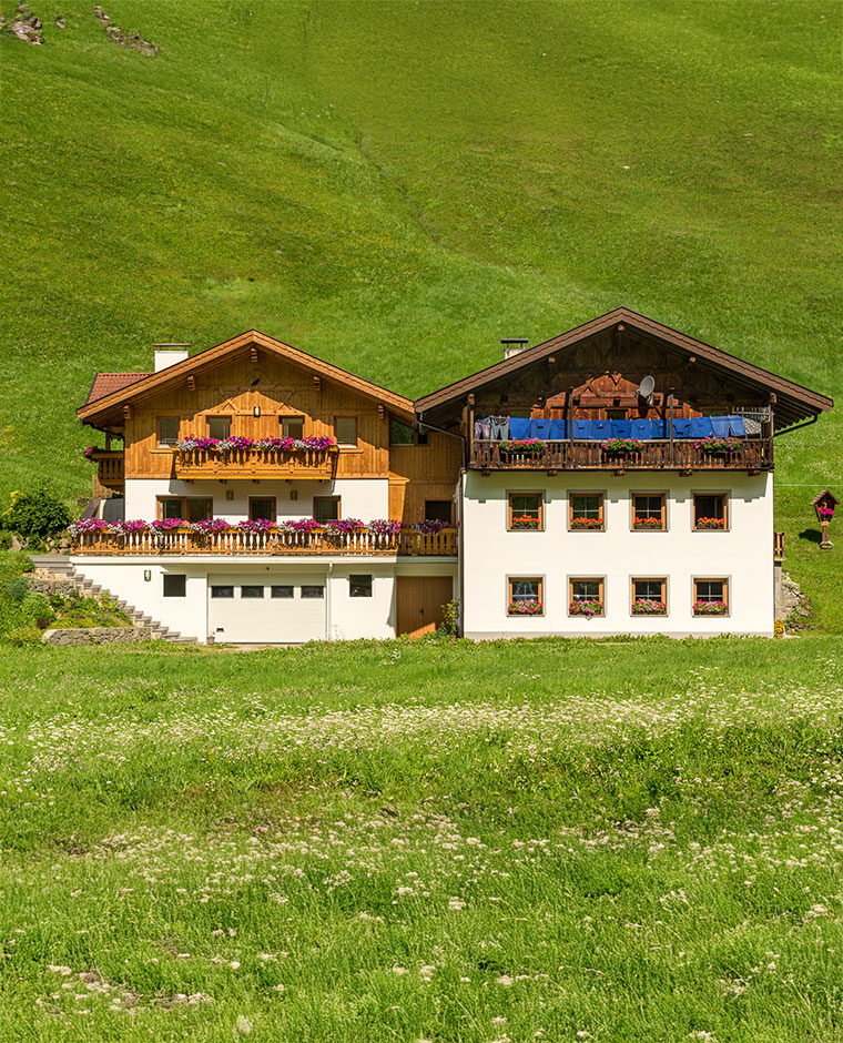 val sarentino case tradizionali
