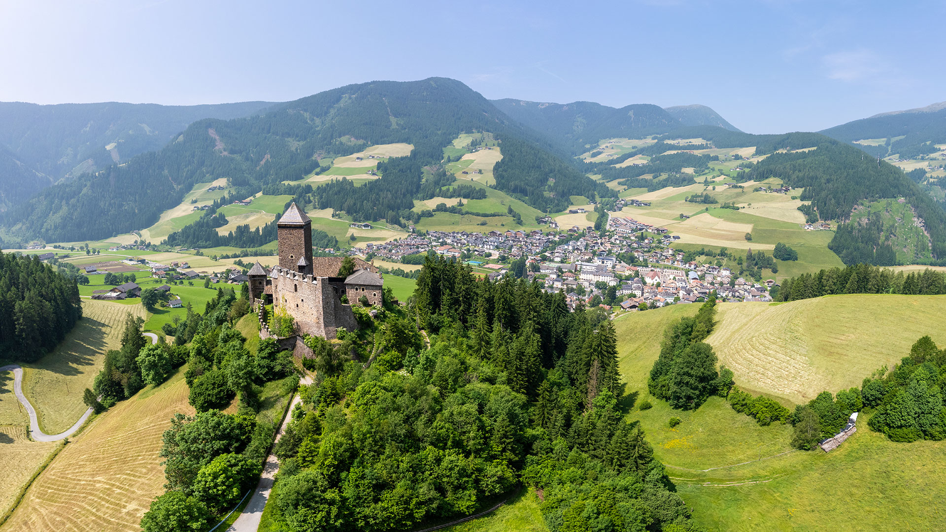 val sarentino vista della valle