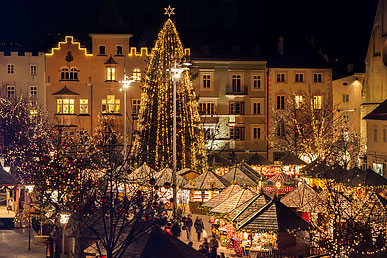 Weihnachtsbaum in Brixen