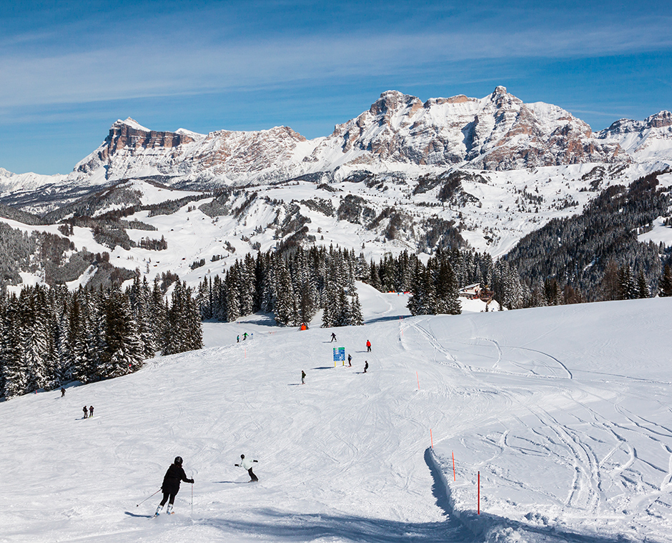 Piste in Alta Badia