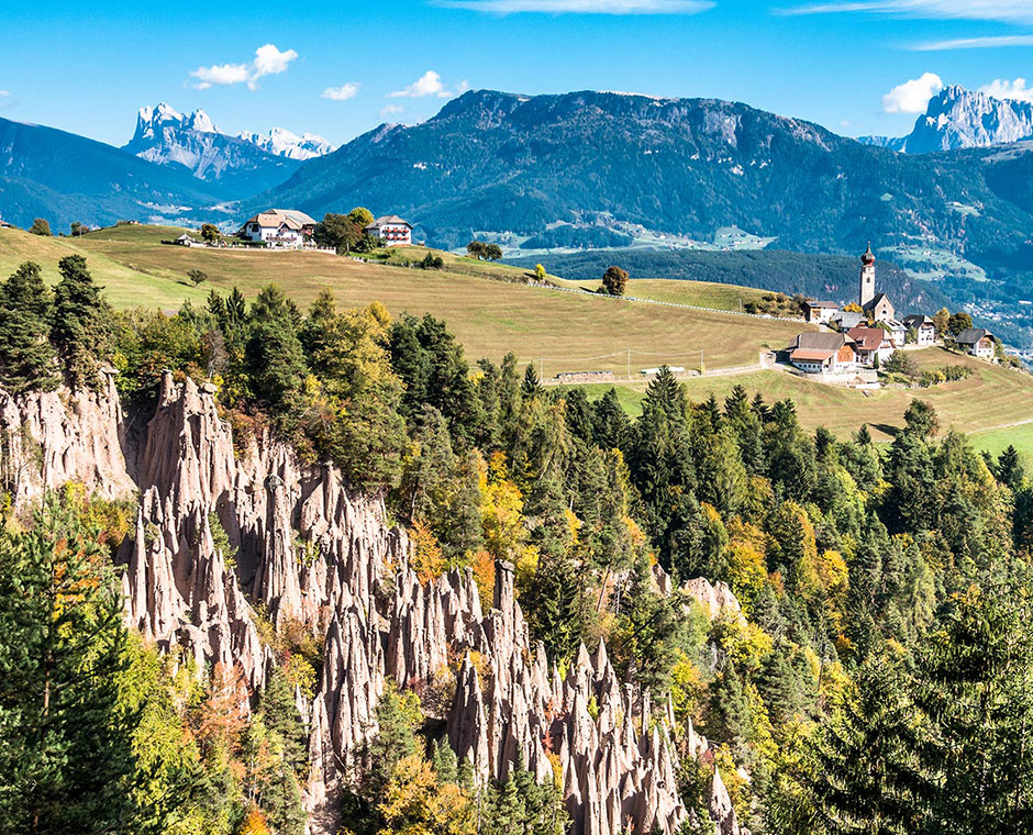 piramid di terra renon