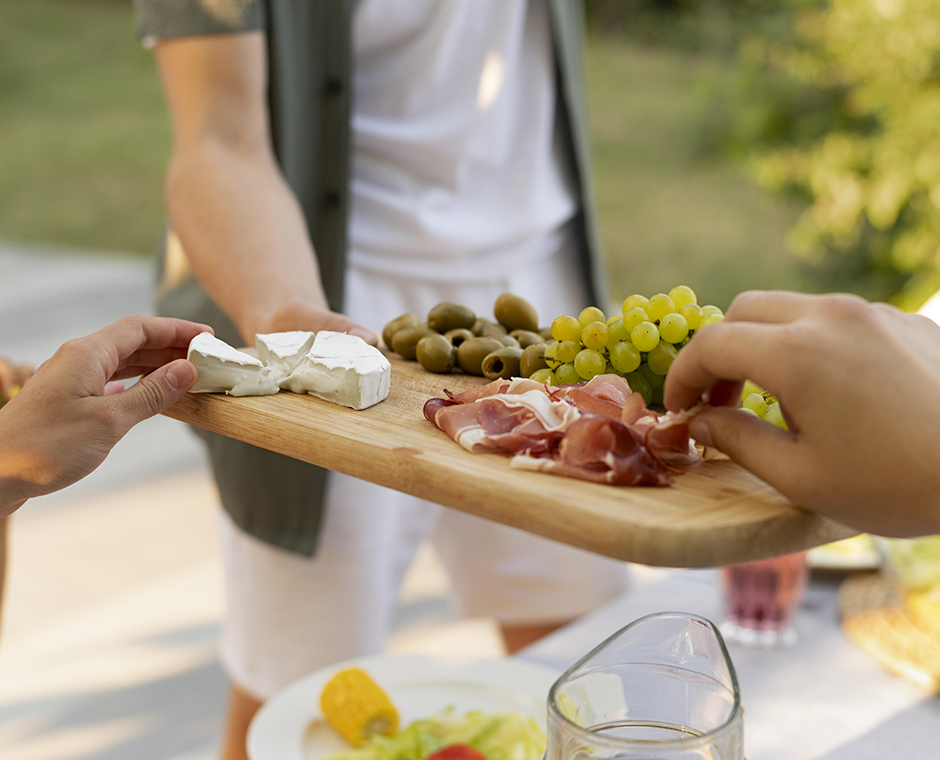 tagliere speck formaggi