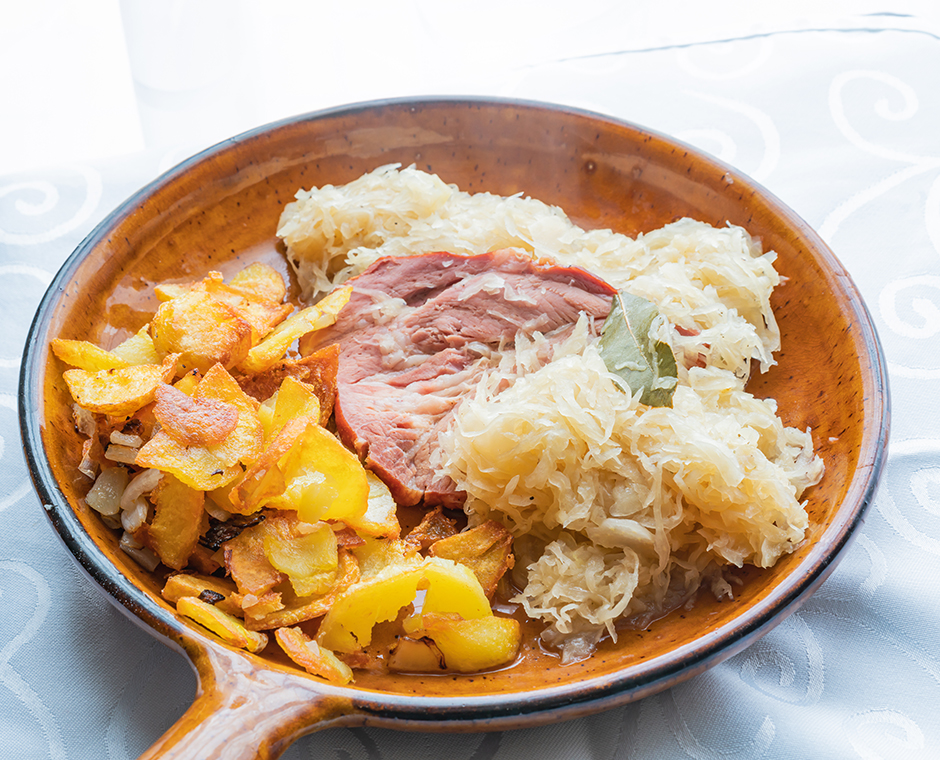 Un piatto unico del contadino - Bauernschmaus