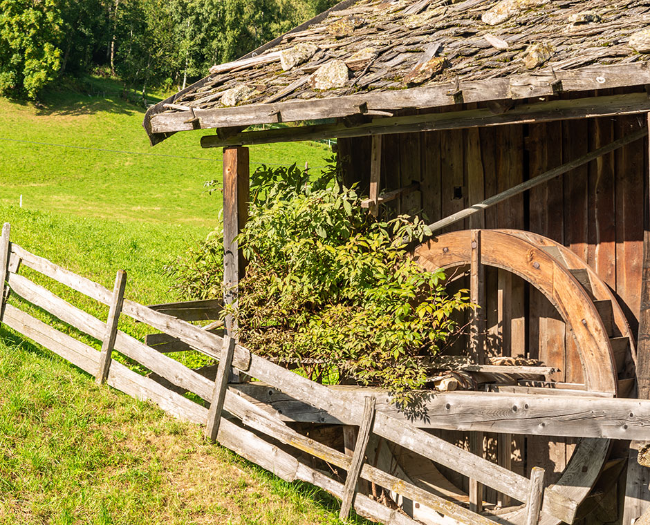 Holzmühle im Ultental